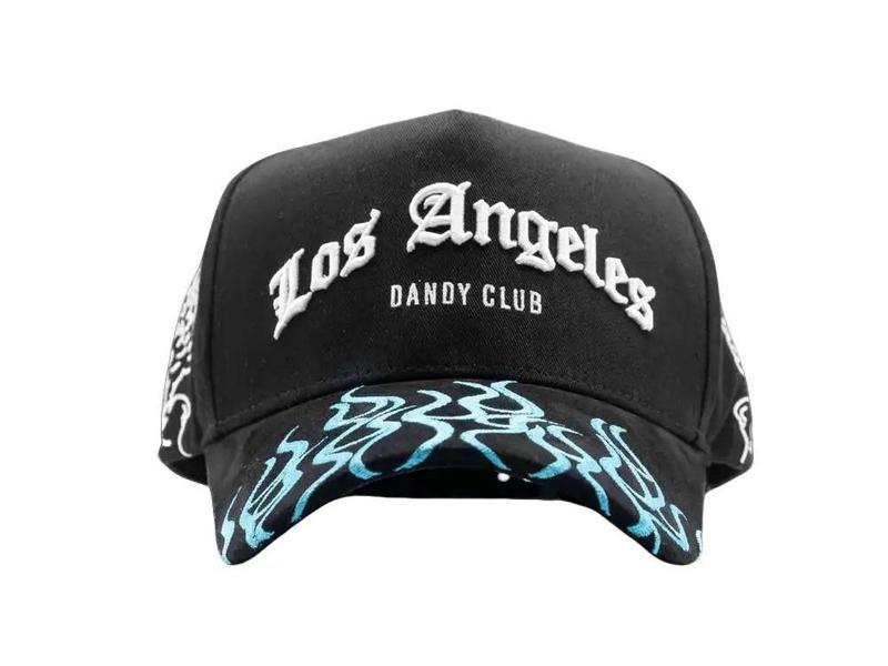 Dandy Hats “Los Angeles Dandy Club” Statement Cap Featuring Bold West Coast Embroidery