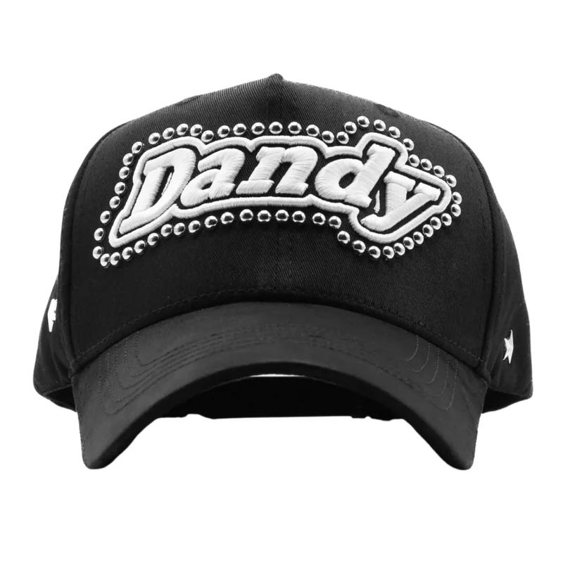 Dandy Hats “Stars & Studs” Premium Snapback Cap – Star and Stud Embellishment Detailing Luxury Streetwear Hat for Men & Women