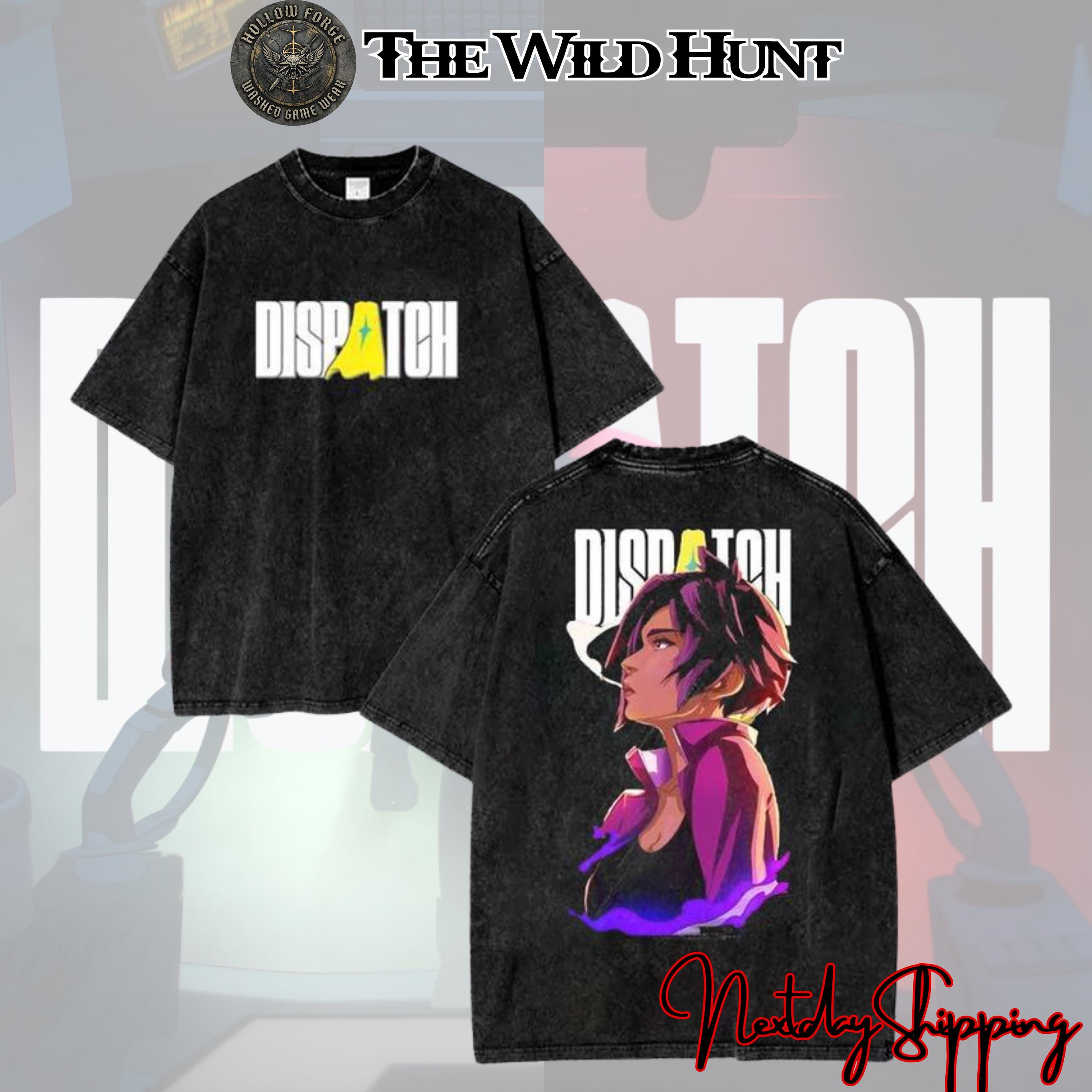 Dispatch Super Hero Game Retro Unisex Acid Washed Hoodie, Super Hero Movie Man Clothes, Dispatch 2025 Gift for Gamer, Streetwear Gift