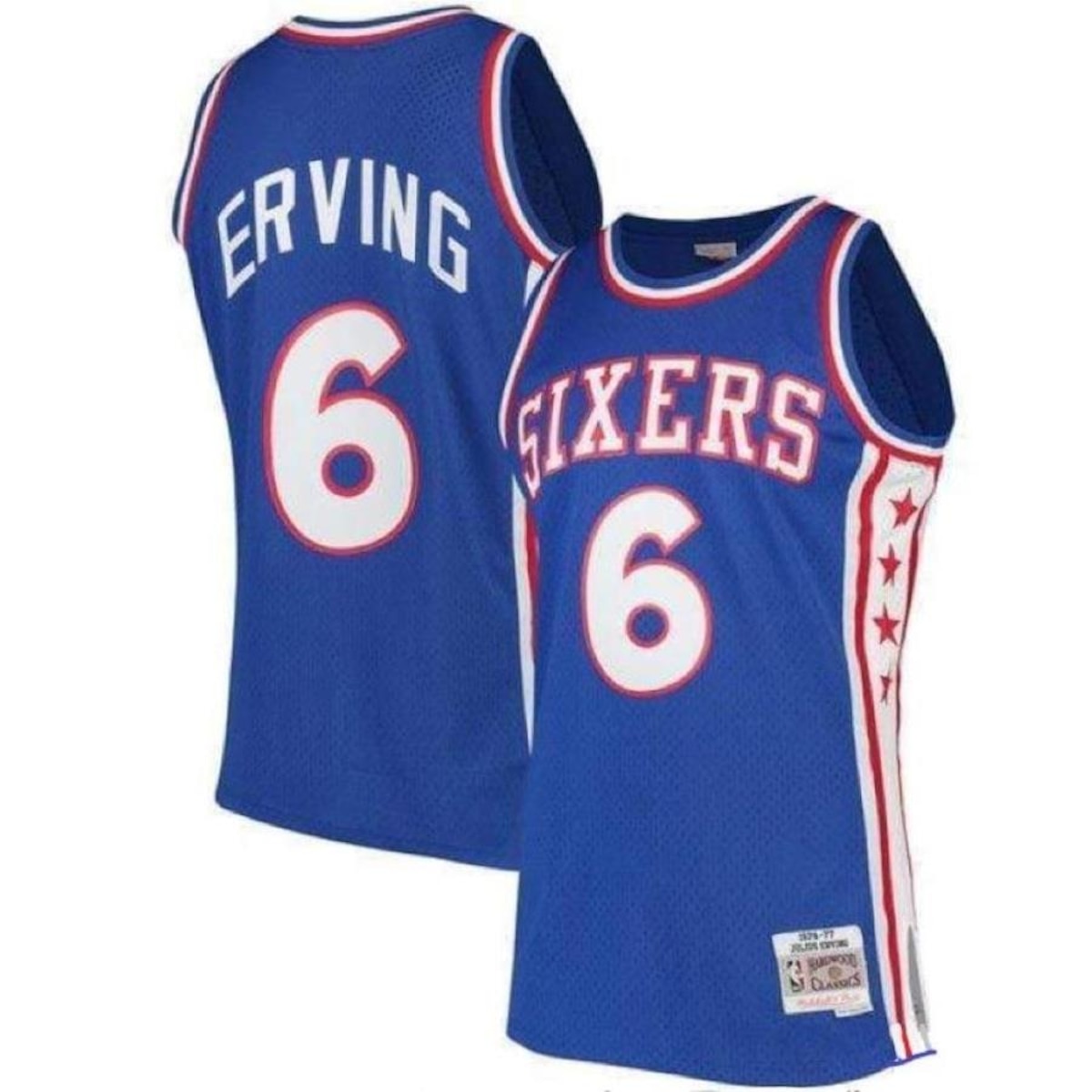 Julius Erving Mitchell & Ness Philadelphia 76ers NBA Jersey