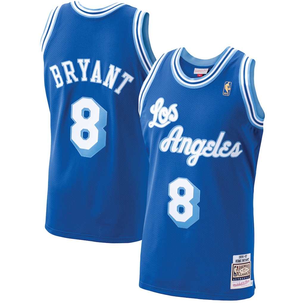 Kobe Bryant Mitchell & Ness 1996-97 Hardwood Classics Authentic Royal Los Angeles Lakers NBA Jersey