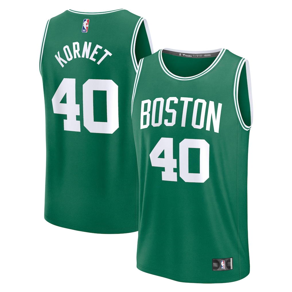 Luke Kornet Fanatics Fast Break Replica Icon Edition Kelly Green Boston Celtics NBA Jersey